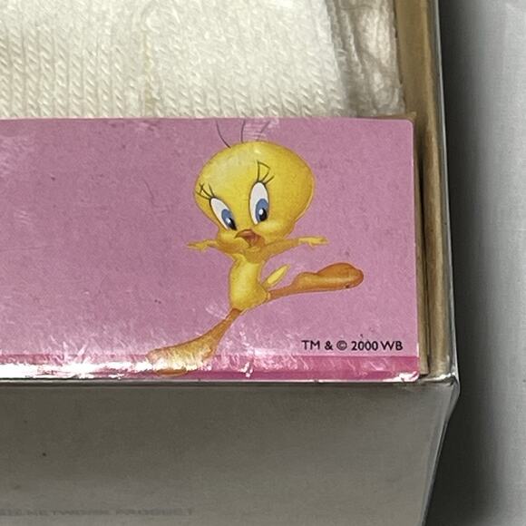 Vintage 2000 Tweety Bird Earmuff and Magic Glove Gift Set White New Old Stock - Picture 5 of 6